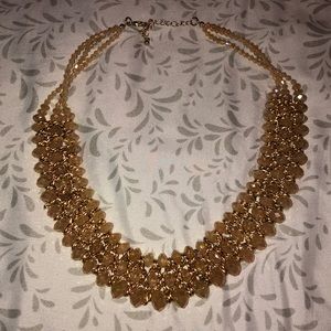 Golden Statement Necklace